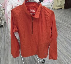 Mountain Hardwear Orange Half-Zip Jacket Women's XL